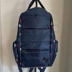 Lug Hopper Backpack in Paws Navy